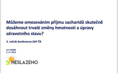 Vyjídák (2019) Můžeme omezováním sacharidů skutečně dosáhnout trvalé změny hmotnosti a úpravy zdravotního stavu