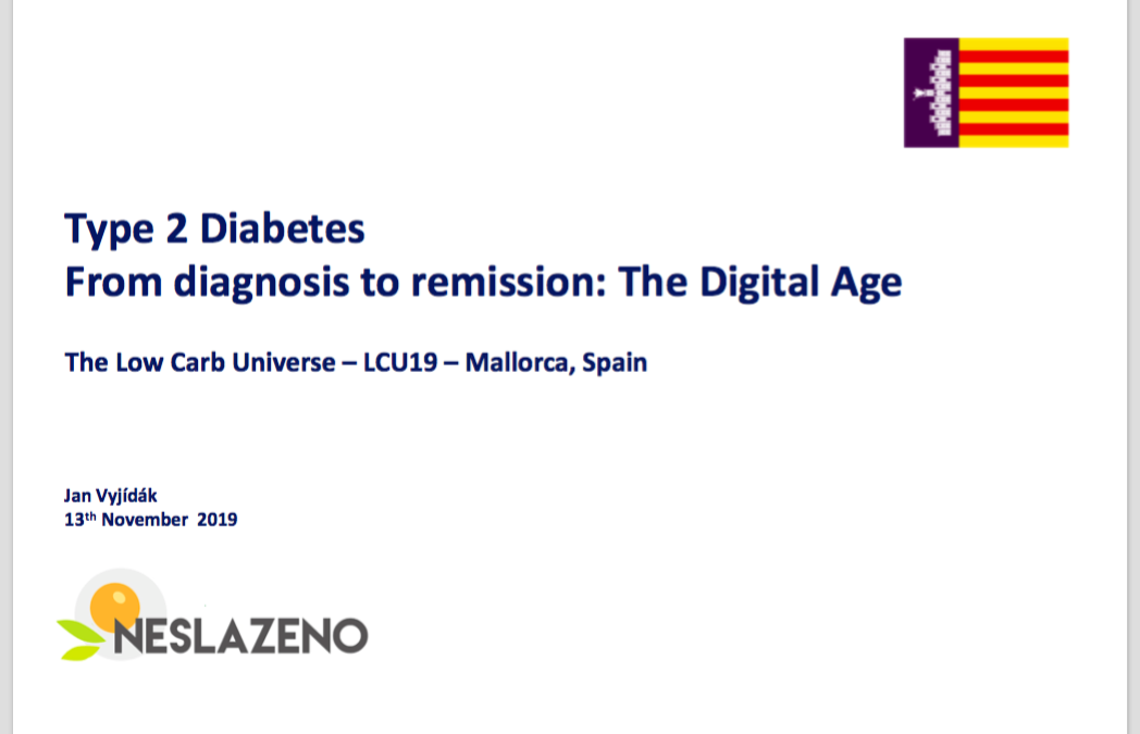 Vyjídák (2019) Type 2 Diabetes – From diagnosis to remission – The Digital Age