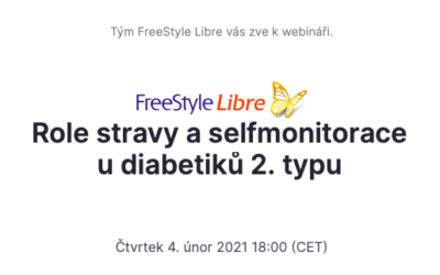 Krejčí (2021) Role stravy a selfmonitorace u pacientů s diabetem 2. typu (Abbott webinář)