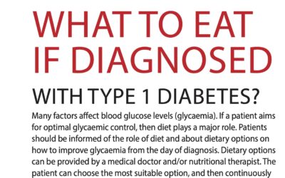 Vyjidak (2021) What to eat if diagnosed with Type 1 Diabetes – DIAstyl 1/2021