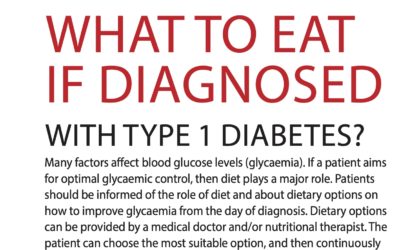 Vyjidak (2021) What to eat if diagnosed with Type 1 Diabetes – DIAstyl 1/2021