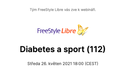 Krejčí (2021) Diabetes a sport (záznam Abbott webináře)