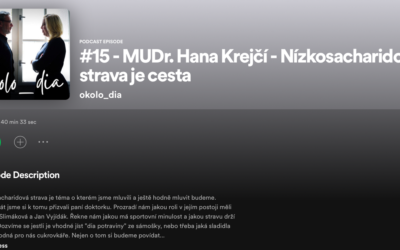 Krejčí (2021) Nízkosacharidová strava je cesta – podcast Okolo_dia